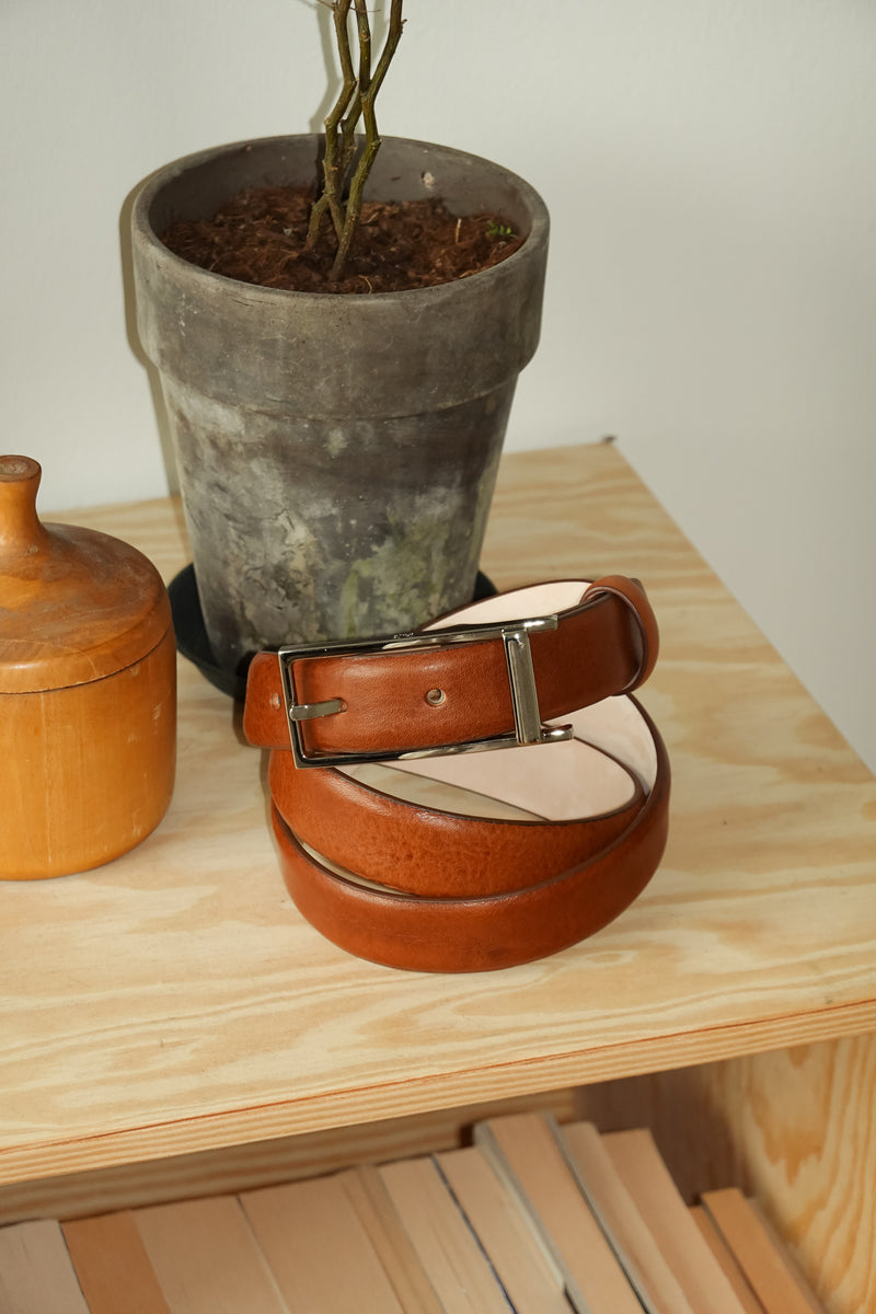 BELT 002 COGNAC