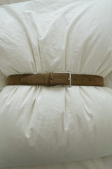 BELT 009 SUEDE GREEN