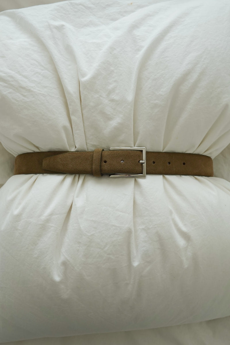 BELT 009 SUEDE GREEN